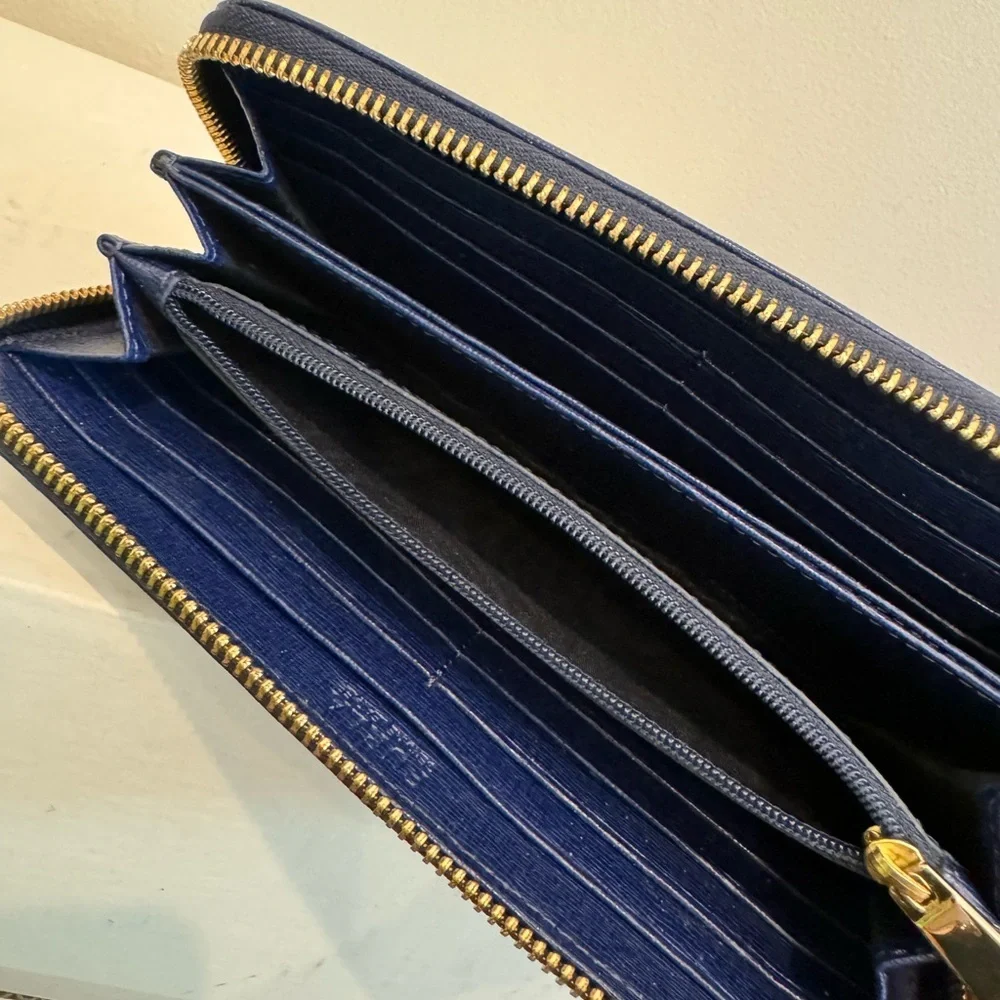 Authentic Furla EUC Wallet Royal Blue